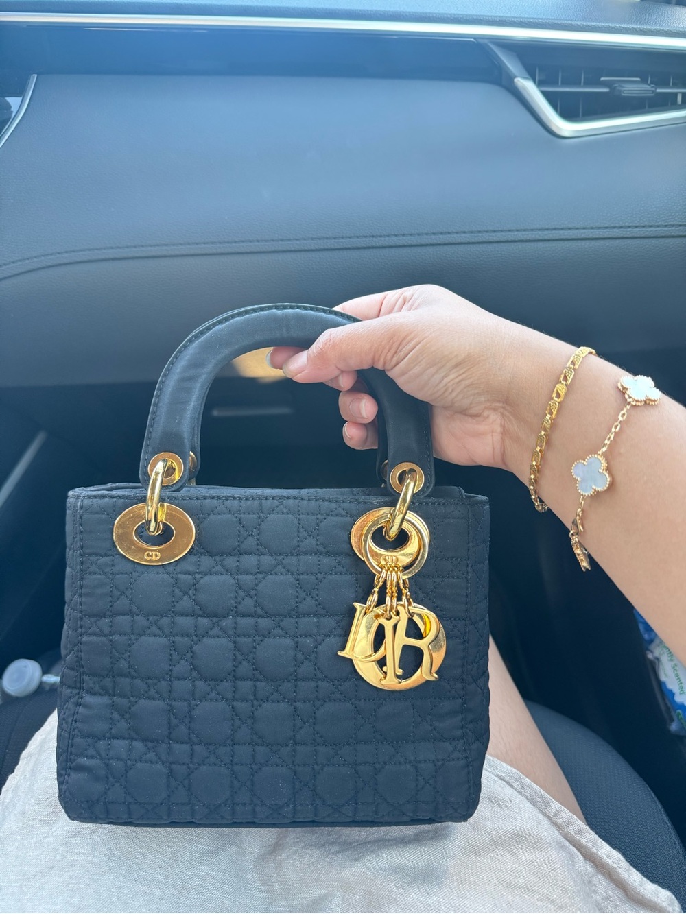 Lady Dior Mini Nylon Black - Picture 12 of 12